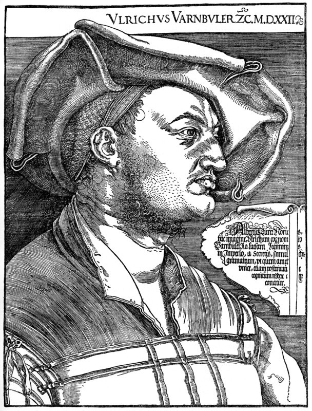 'Ulrich Varnbüler', 1522, (1936). Artist: Albrecht Dürer
