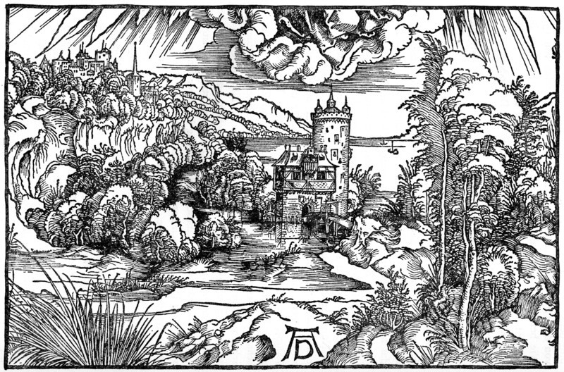 'Landscape', 1498, (1936). Artist: Albrecht Dürer