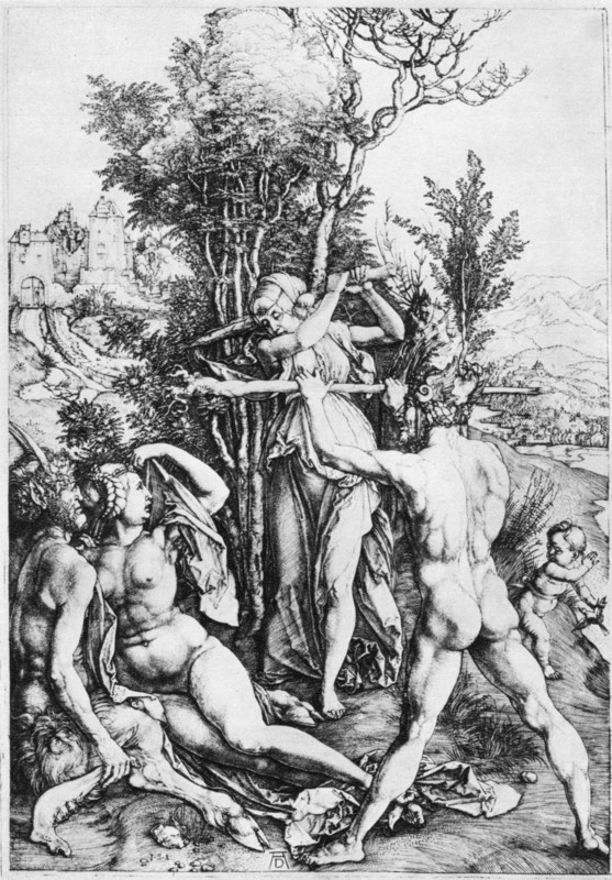 'Hercules', c1500, (1936). Artist: Albrecht Dürer