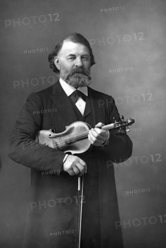 Joseph Joachim (1831-1907), Hungarian violinist, conductor and composer, 1890.Artist: W&D Downey