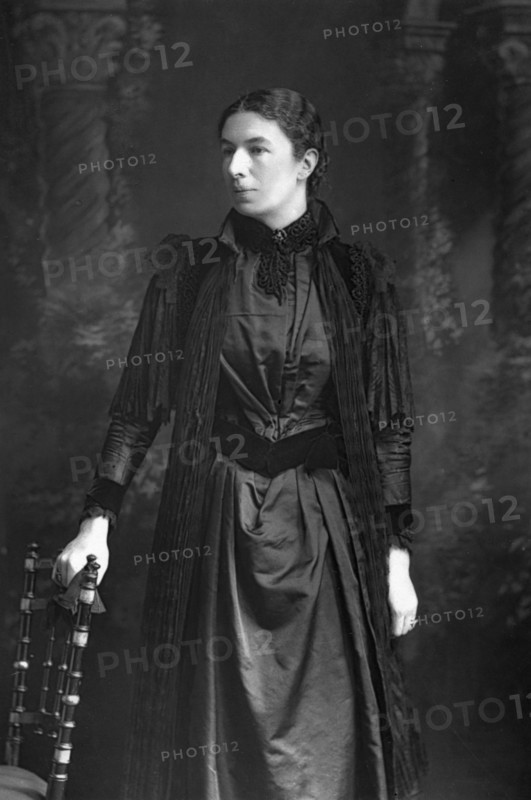 Mary Augusta Arnold (1851-1920), British novelist, 1890.Artist: W&D Downey
