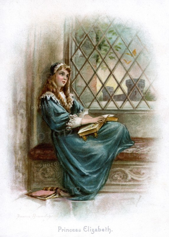'Princess Elizabeth', 1897.Artist: Frances Brundage