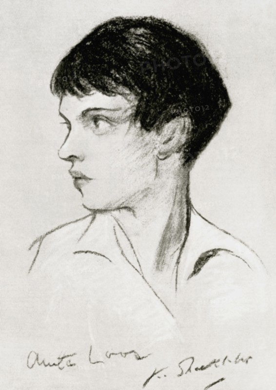 Anita Loos (1888-1981), American screenwriter, playwright and author, early 20th century. Artist: Unknown