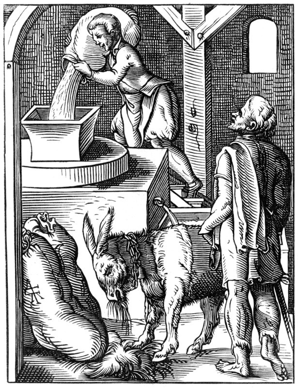 Miller, 16th century (1849). Artist: Jost Amman