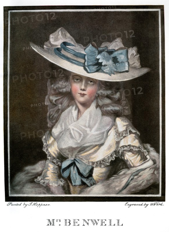 'Portrait of Mary Benwell', c1785, (1901). Artist: W Ward