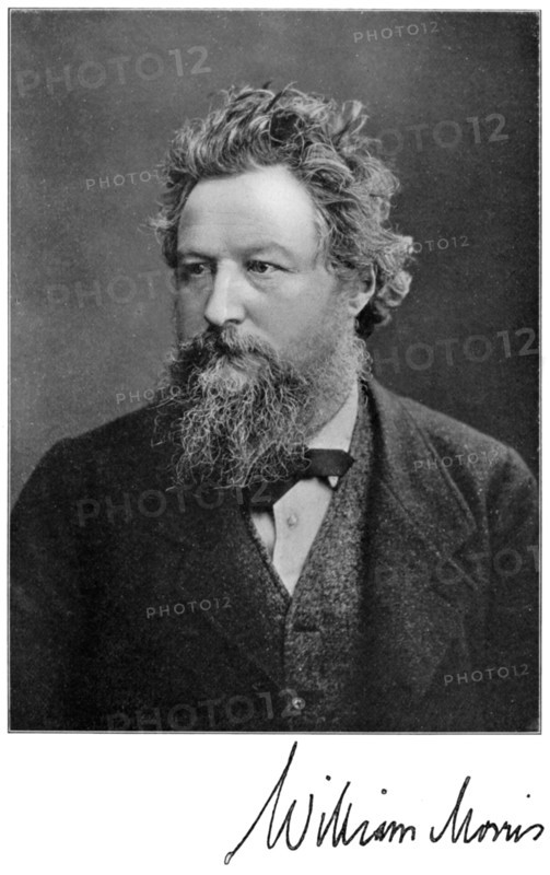William Morris, 19th-century English artist, writer, socialist and activist, (1901). Artist: Unknown