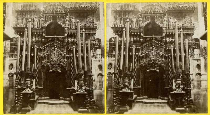 The Holy Sepulchre, Jerusalem, Palestine, 1900s. Artist: Unknown