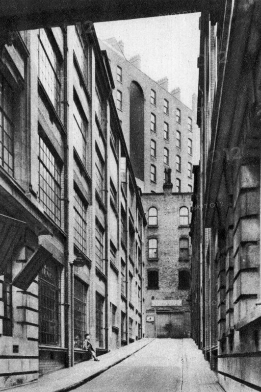 Newcastle Street, London, 1926-1927.Artist: McLeish