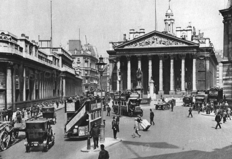 The City, centre of London, 1926-1927.  Artist: McLeish