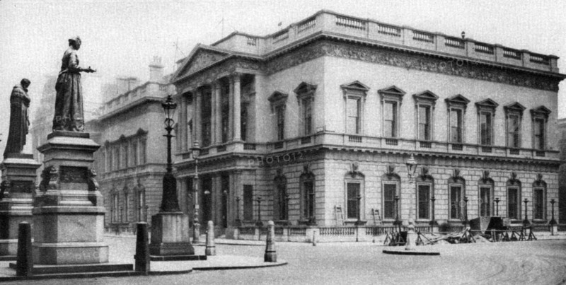 The United Service Club, Waterloo Place, London, 1926-1927. Artist: Unknown