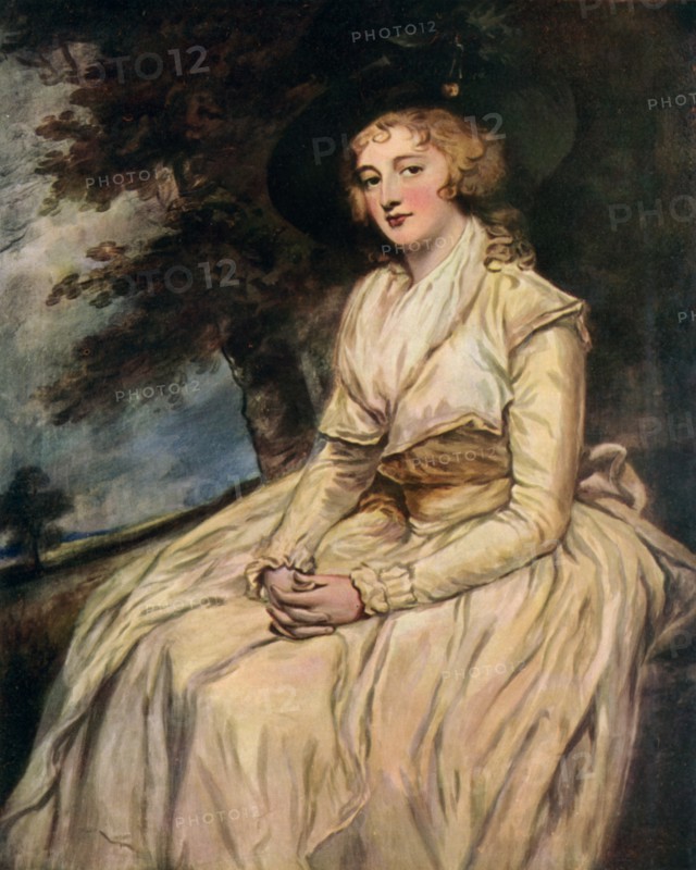 Charlotte, Lady Milnes 18th century (1910).Artist: George Romney