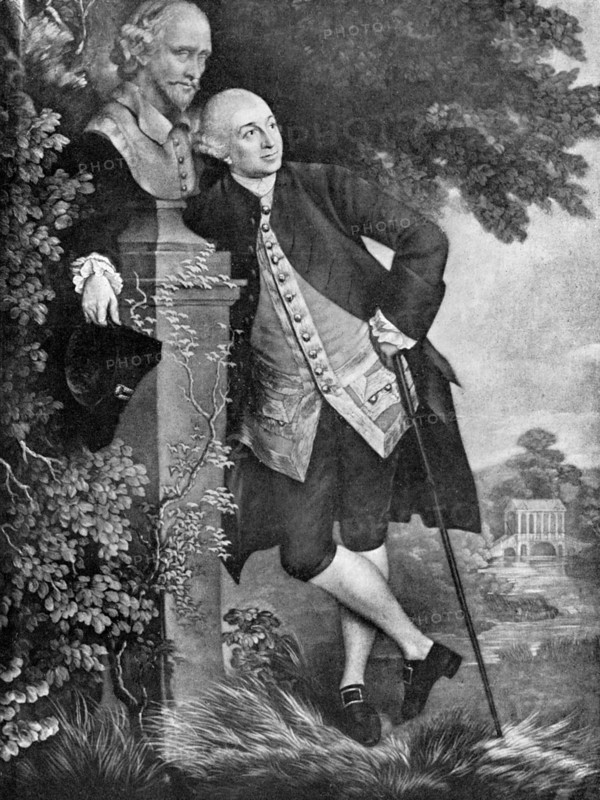 David Garrick (1717-1779), English actor, playwright, theatre manager and producer, 1905. Artist: Unknown