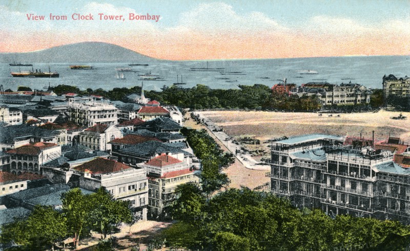 View from the Clock Tower, Bombay, India, early 20th century. Artist: Unknown