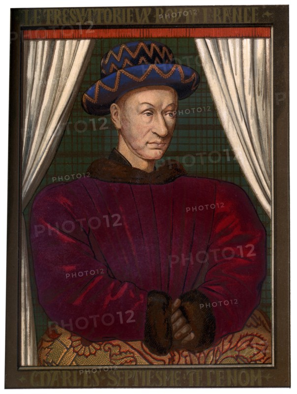 King Charles VII of France (1403-1461), c1445 (1849). Artist: Unknown