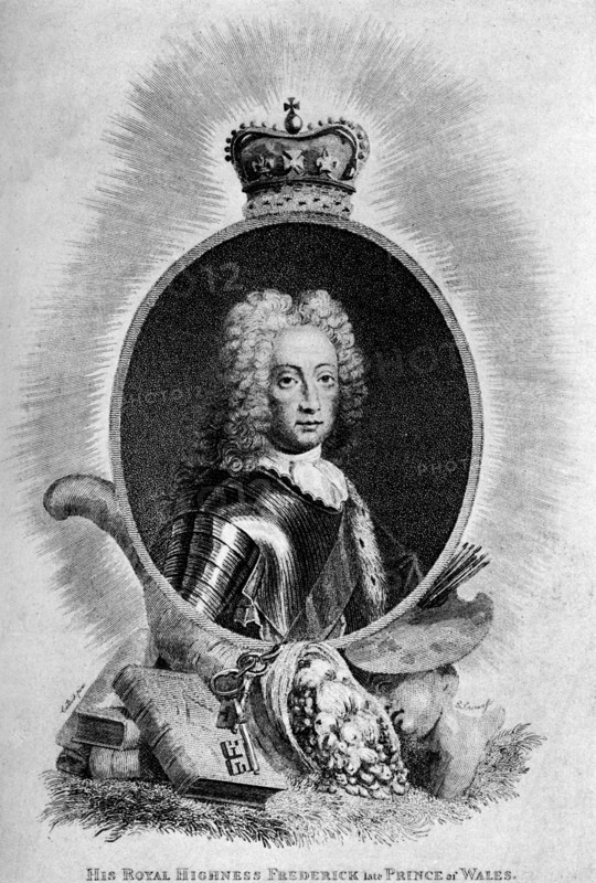 Frederick Louis (1707-1751), Prince of Wales, 18th century (1912). Artist: Unknown