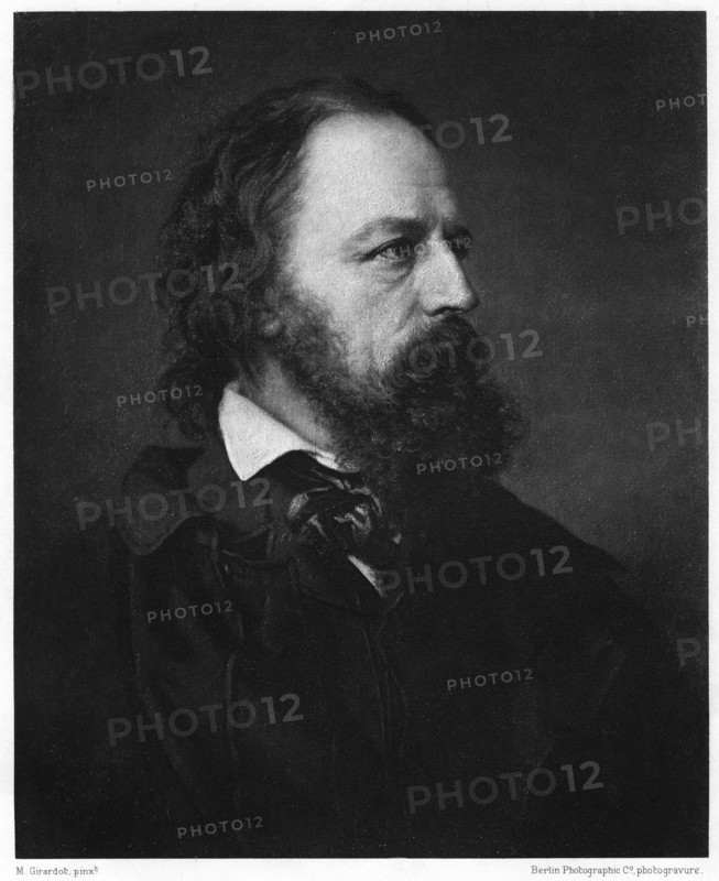 Alfred Tennyson, 1st Baron Tennyson (1809-1892), English poet, 1893.Artist: Berlin Photographic Co