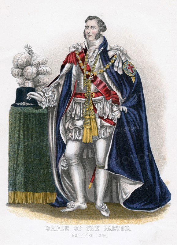 'Order of the Garter', 19th century. Artist: Unknown