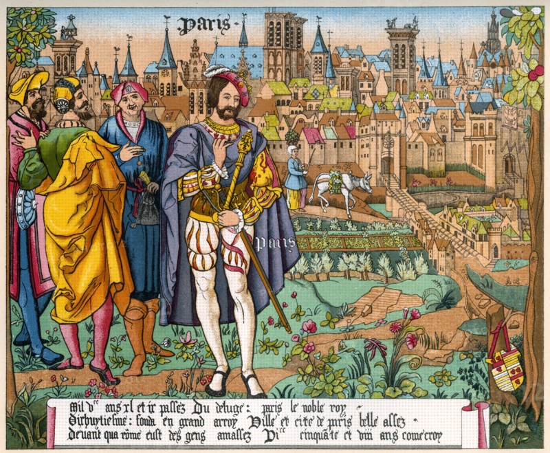 Paris, 15th century, 1870.Artist: Franz Kellerhoven