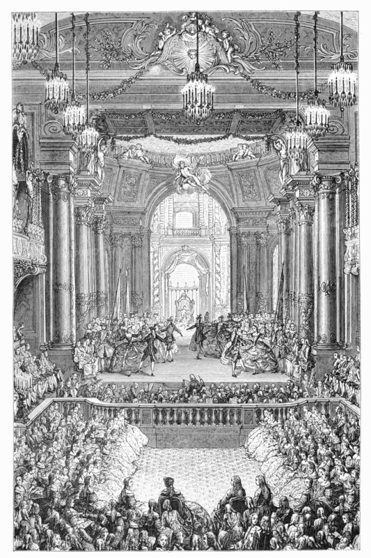 A royal ball, 19th century. Artist: Unknown