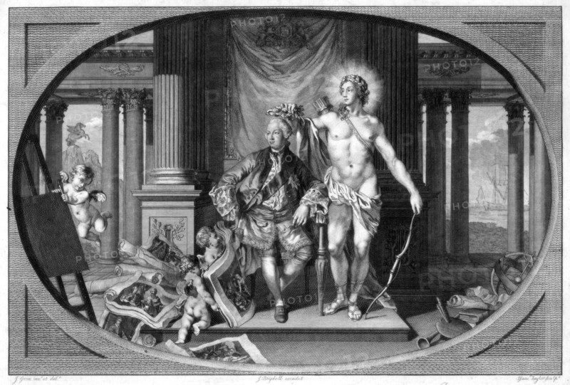 King George III (1738-1820), 18th century.Artist: Isaac Taylor
