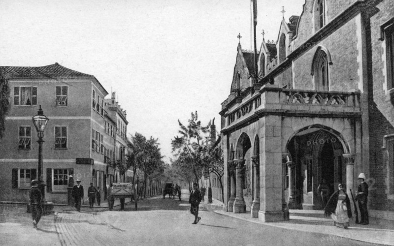 Government House, Gibraltar, early 20th century. Artist: VB Cumbo