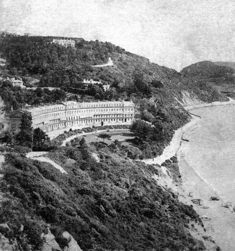 Hesketh Crescent, Torquay, Devon, early 20th century. Artist: Unknown