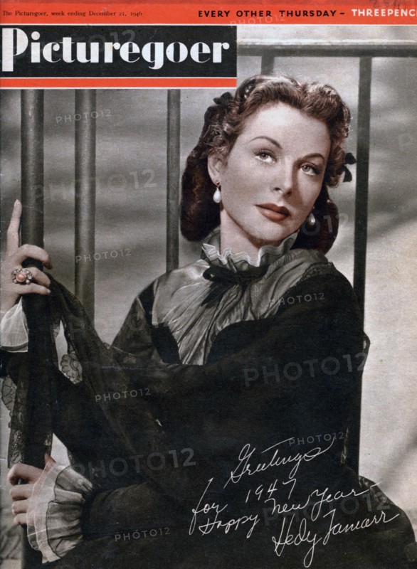 Hedy Lamarr (1914-2000), Austrian-born American actress, 1946. Artist: Unknown