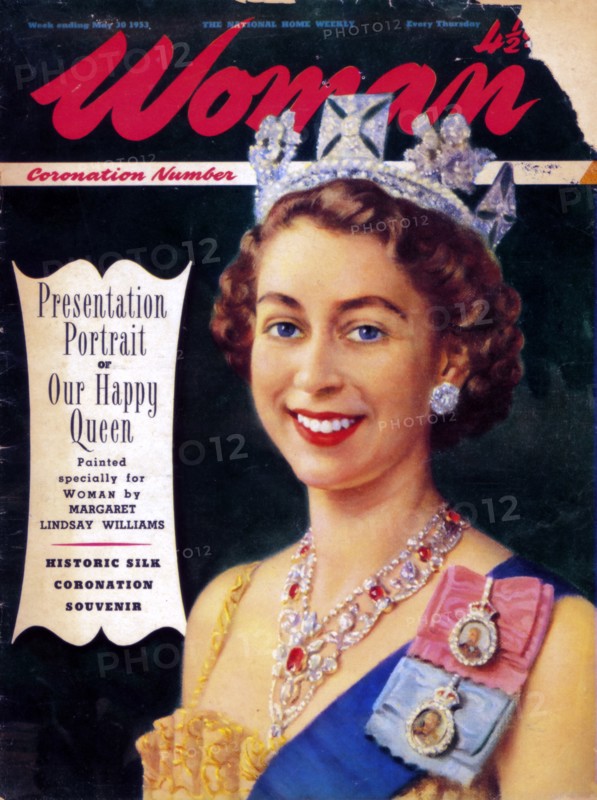 Queen Elizabeth II (b1926), 1953. Artist: Unknown
