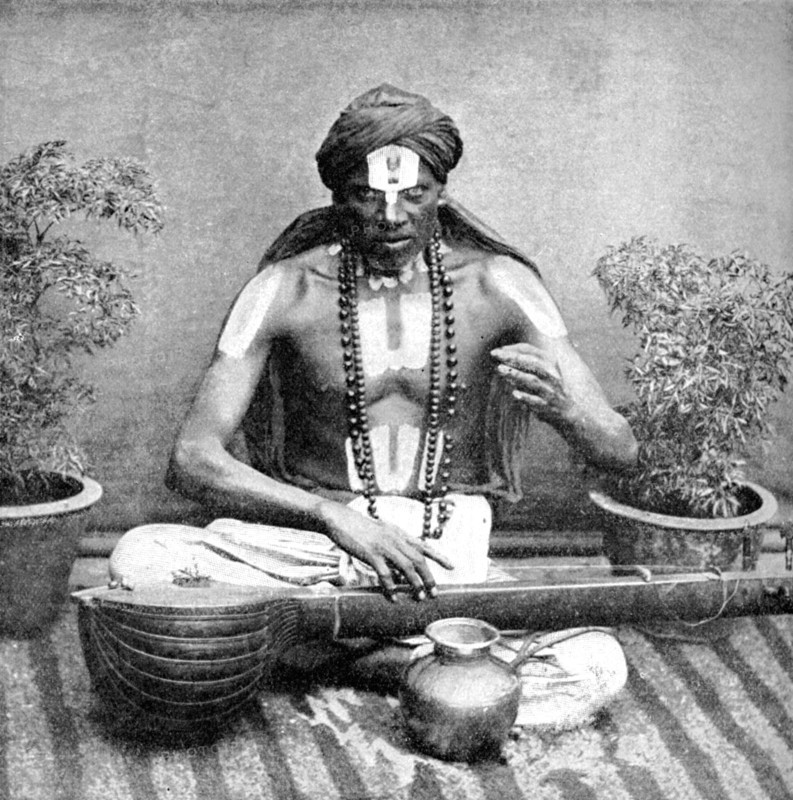 Mendicancy adopted in the name of Vishnu, India, 1922. Artist: Unknown