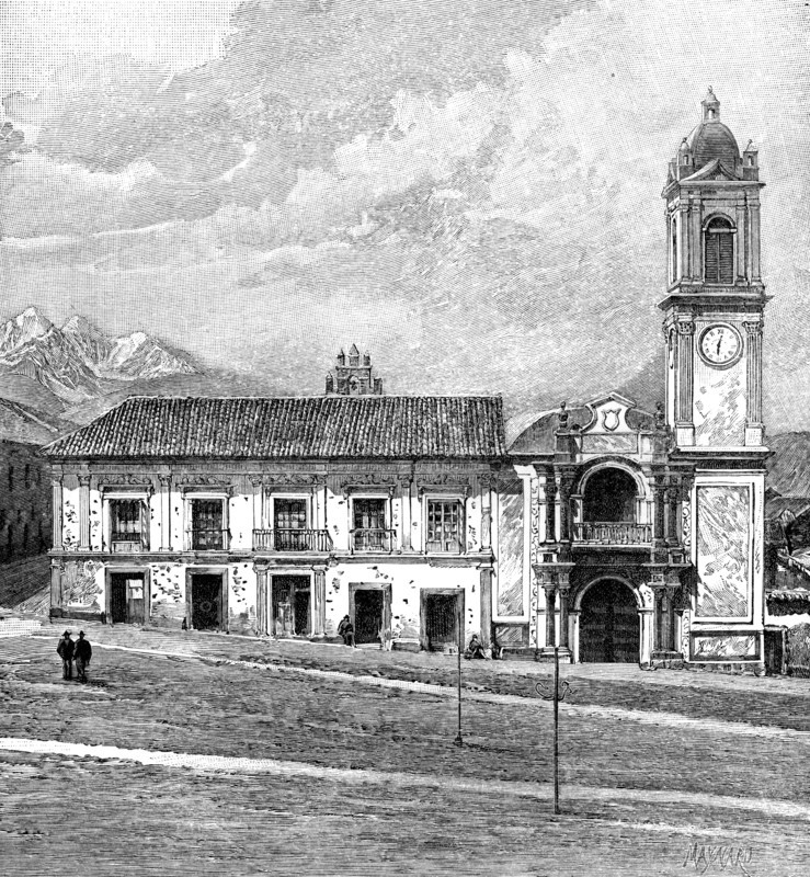 The Palace of Congress, La Paz, Bolivia, 1895. Artist: Unknown