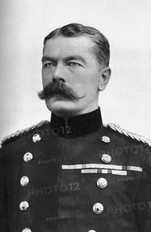 Field Marshall Earl Kitchener, British Secretary of State for War, First World War, 1914.Artist: Bassano Studio