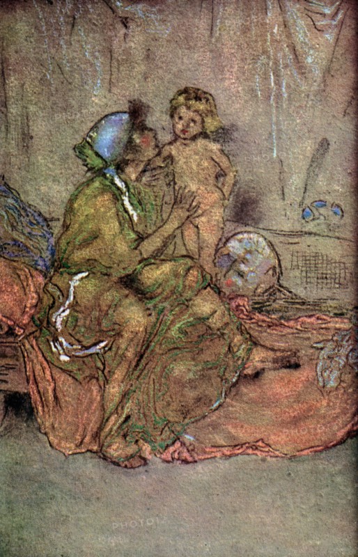 'Mother and Child', 1925.Artist: Whistler