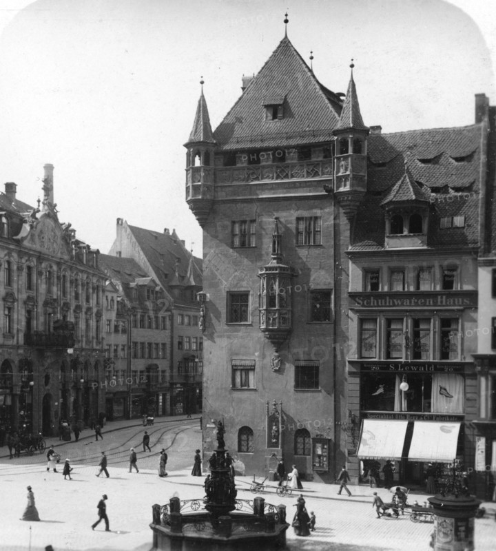 Nassauer Haus, Nuremberg, Bavaria, Germany, c1900. Artist: Wurthle & Sons