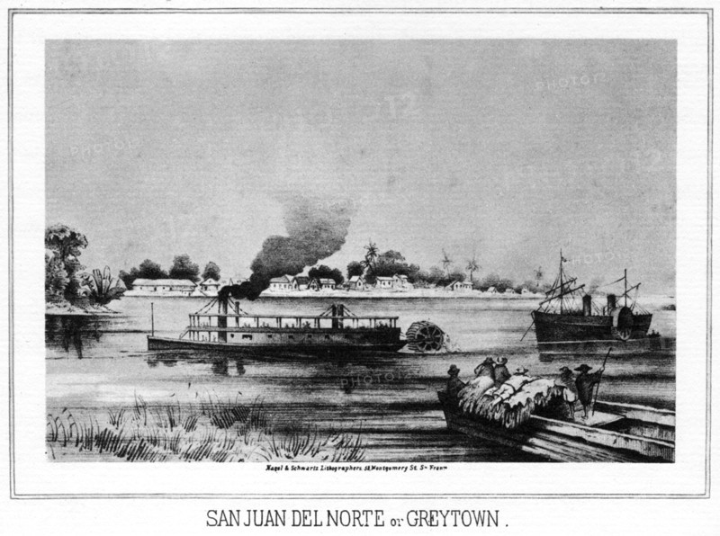 San Juan del Norte (Greytown), California, 19th century (1937).Artist: Nagel & Schwartz