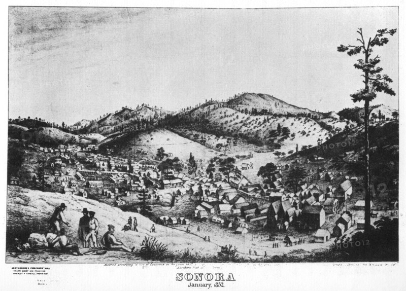 Sonora, California, 1852 (1937).Artist: Pollard & Britton