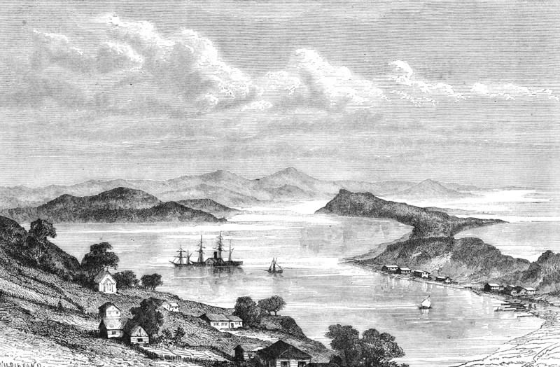 Golden Horn Bay, Russia, 1895. Artist: Unknown