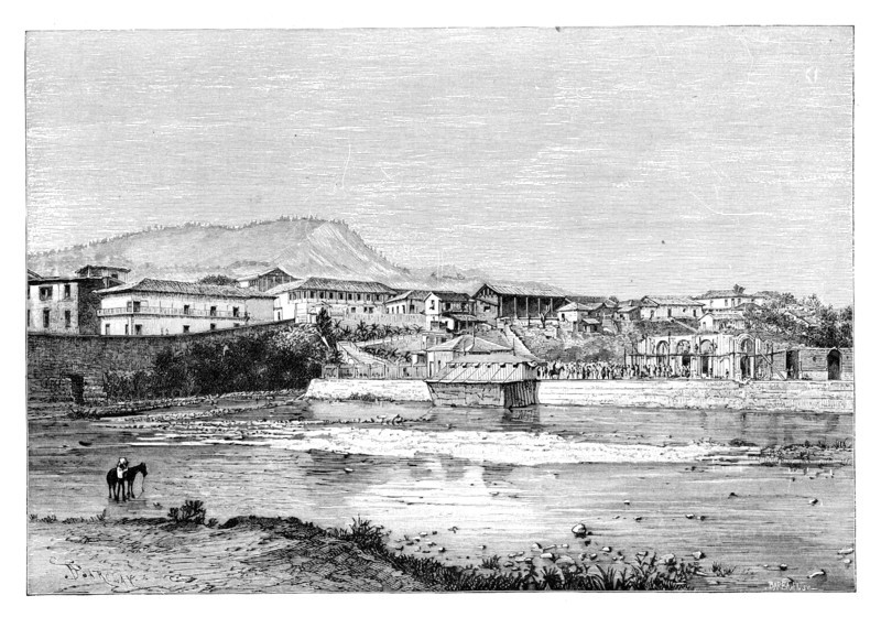 Tegucigalpa, Honduras, c1890.Artist: Barbant