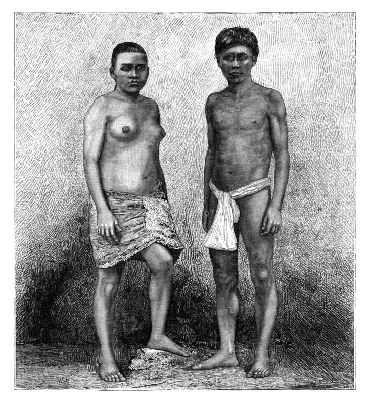 Young Talamancas Indians, Central America, c1890. Artist: Unknown