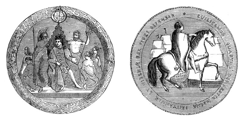 The Great Seal of King William IV, c1895. Artist: Unknown