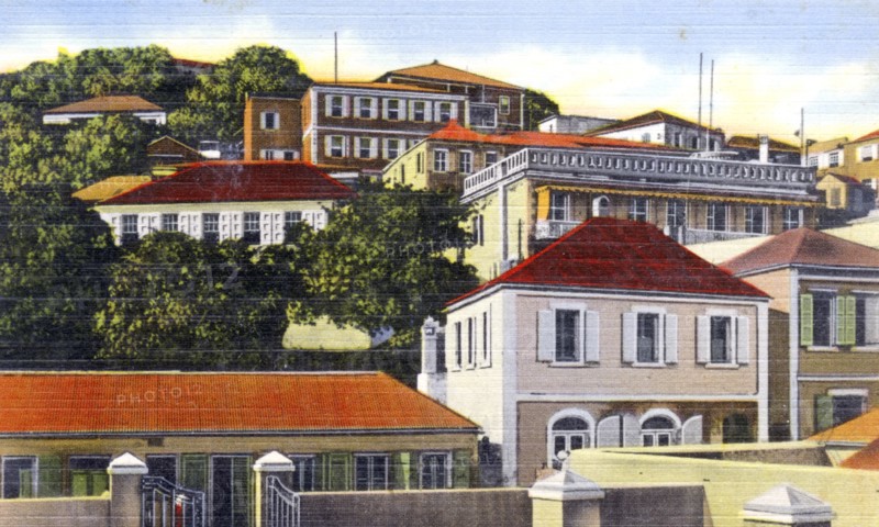 Denmark Hill, Charlotte Amalie, Saint Thomas, Virgin Islands, c1900s. Artist: Unknown