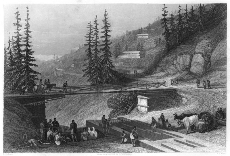 Simla, India,  c1860.Artist: James B Allen
