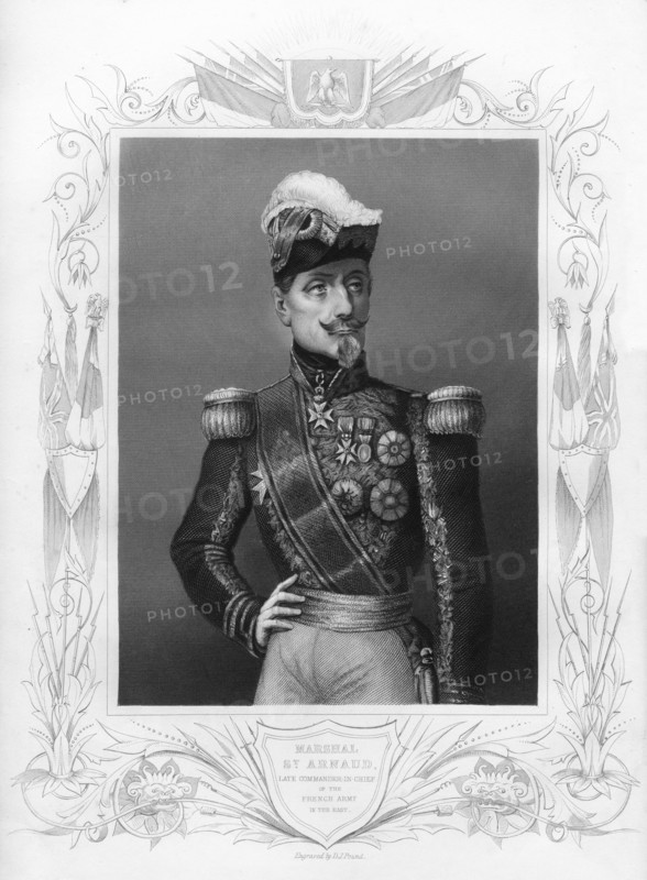 Armand-Jacques Leroy de Saint-Arnaud (1801-1854), 1857.Artist: DJ Pound