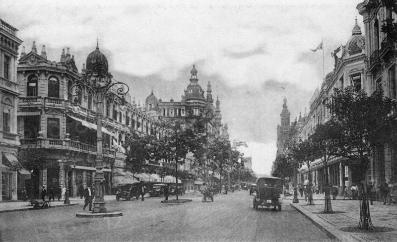 Avenida Rio Branco, Rio de Janeiro, Brazil, early 20th century. Artist: Unknown