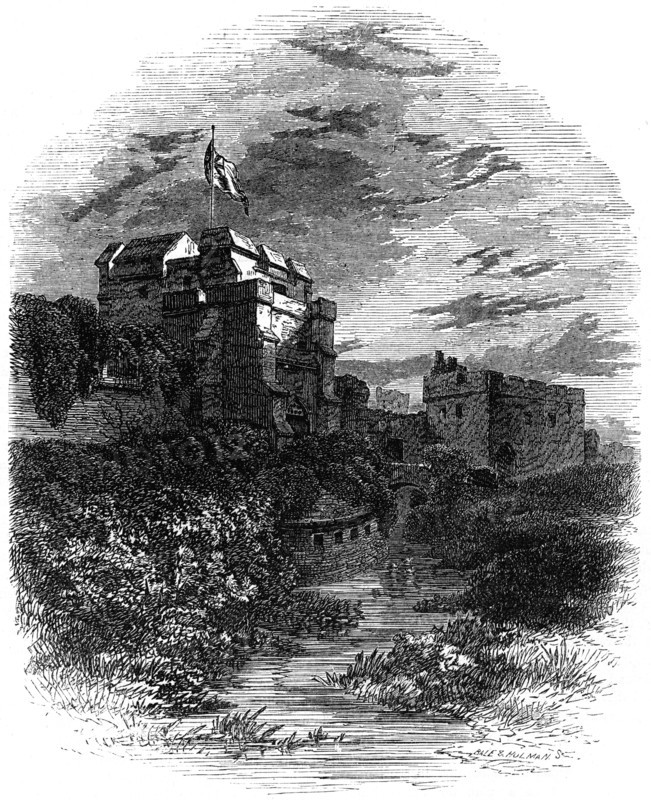 Carlisle Castle, Carlisle, Cumbria, 19th century.Artist: Bale & Hulman
