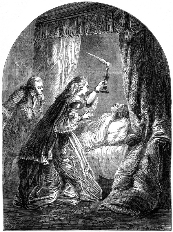 The death of Frederick, Prince of Wales (1707-1751), 1751 (19th century). Artist: Unknown