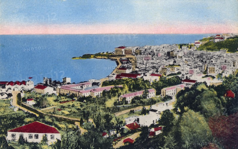 The Bay of Algiers, Algiers, Algeria, early 20th century. Artist: Unknown