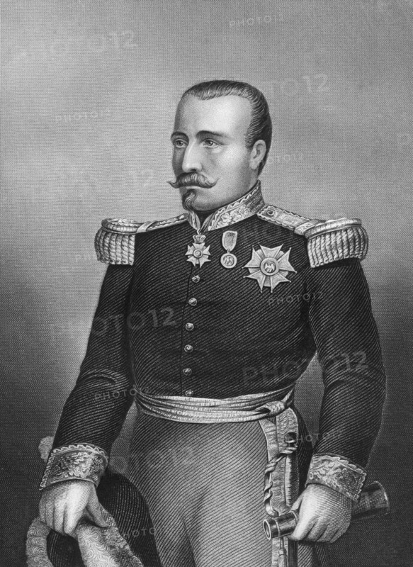 General Bosquet, French soldier, 1857. Artist: DJ Pound