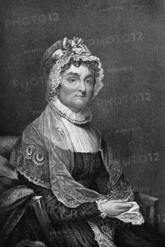 Abigail Adams (1744-1818), wife of President John Adams, 18th century (1908). Artist: Unknown