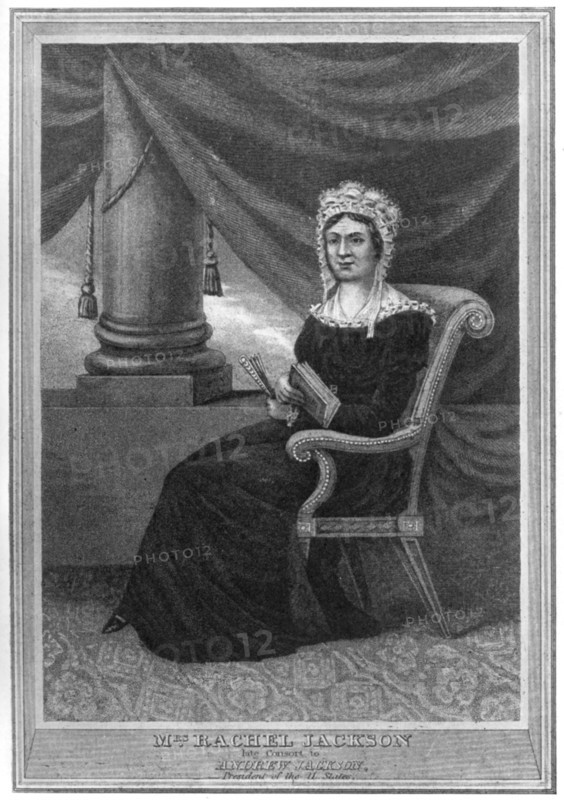 Rachel Jackson (1767-1828), First Lady, 19th century (1908). Artist: Unknown