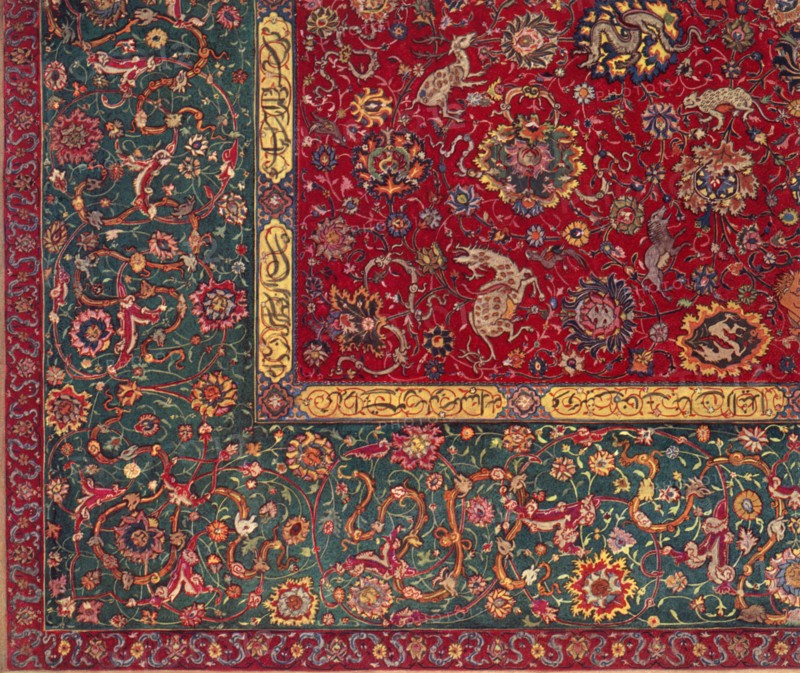 Persian carpet, c1550, (1926). Artist: Unknown